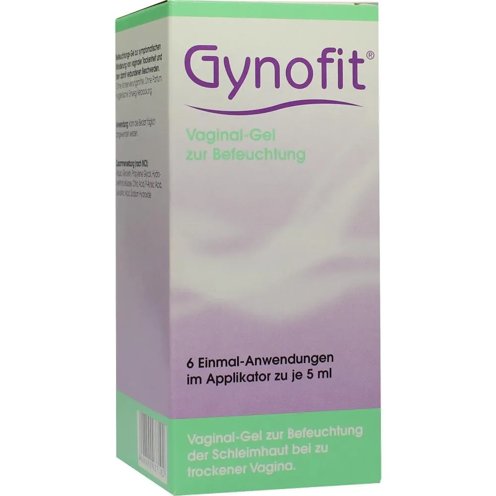 Gel vaginal ginofit para hidratante 6x5 ml