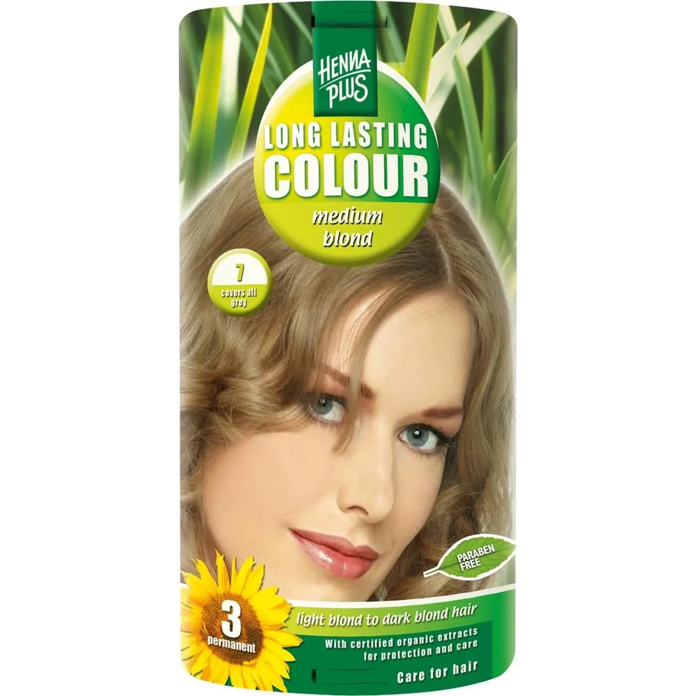 Henna mais loiro médio de longa duração 100 ml