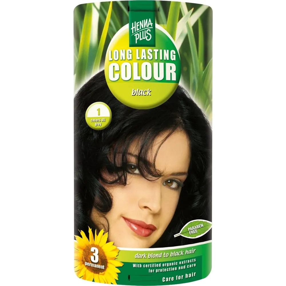 Henna mais preto duradouro 1 100 ml