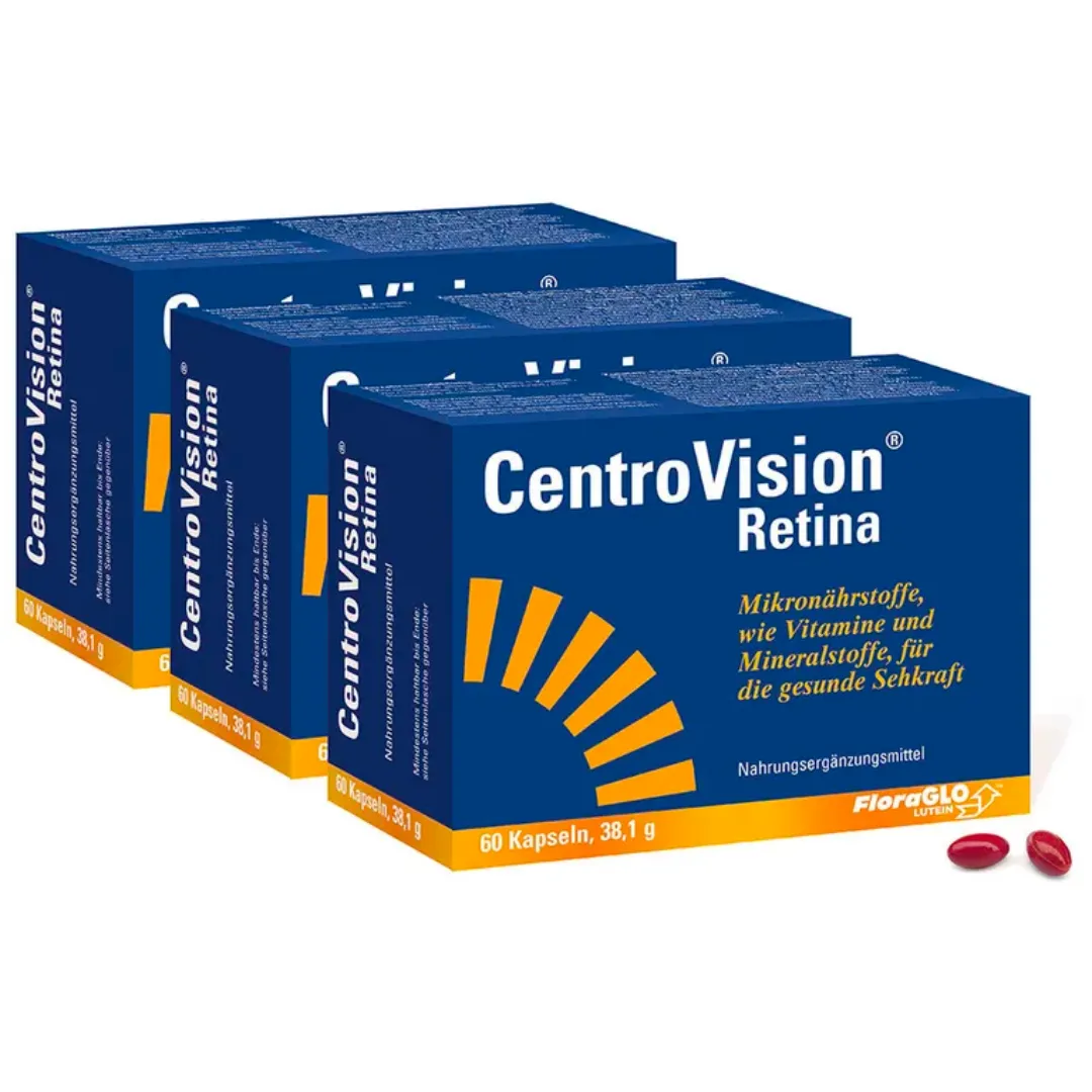 Cápsulas de retina Centrovision 180 PCs