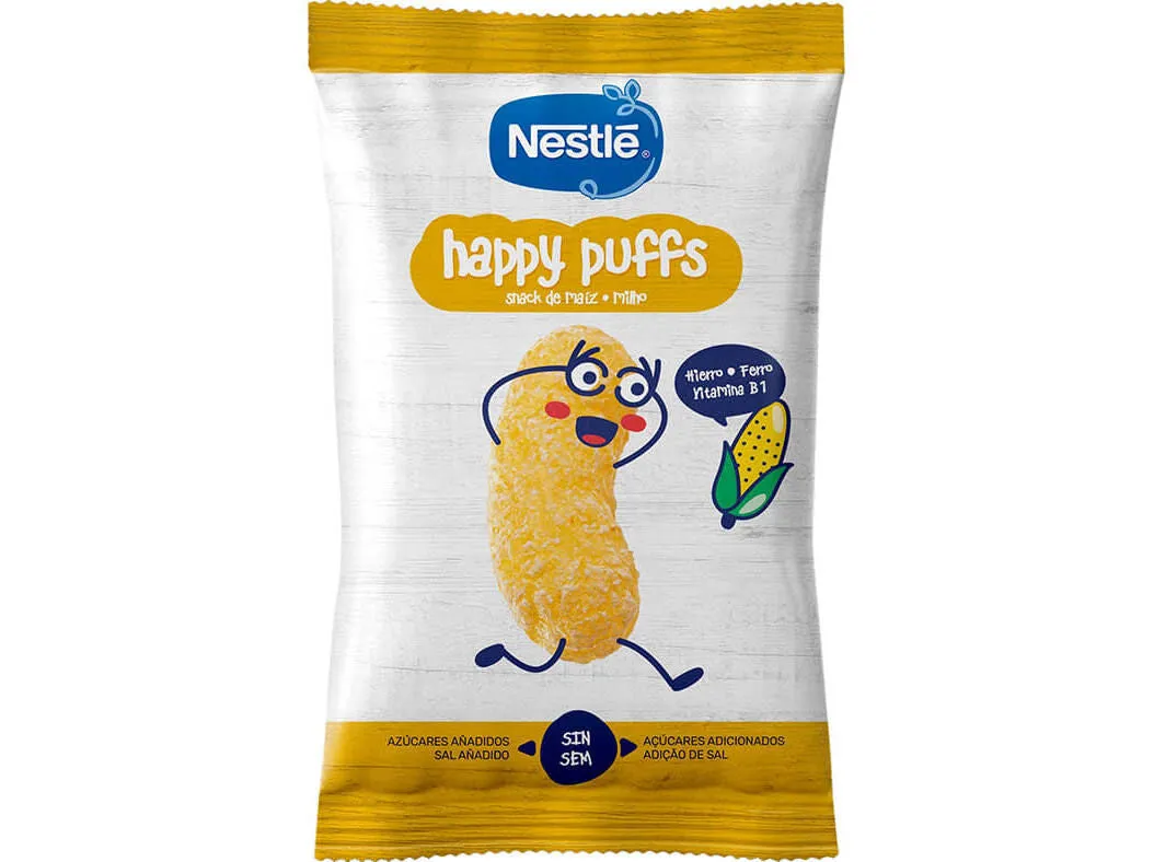 Nestlé Happy Puffs Milho 28g