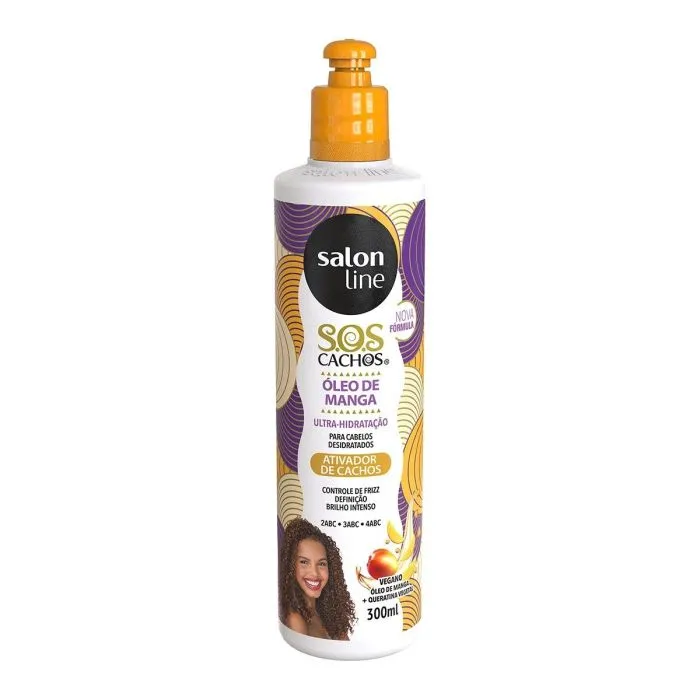 Ativador De Cachos Salon Line S.O.S Cachos Umidificador 300mL