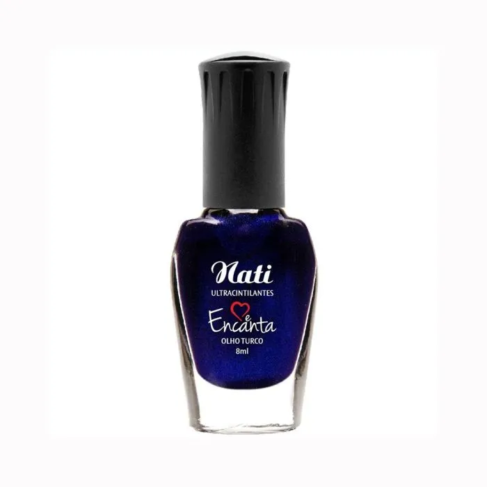Esmalte Nati Me Encanta Cintilante Olho Turco