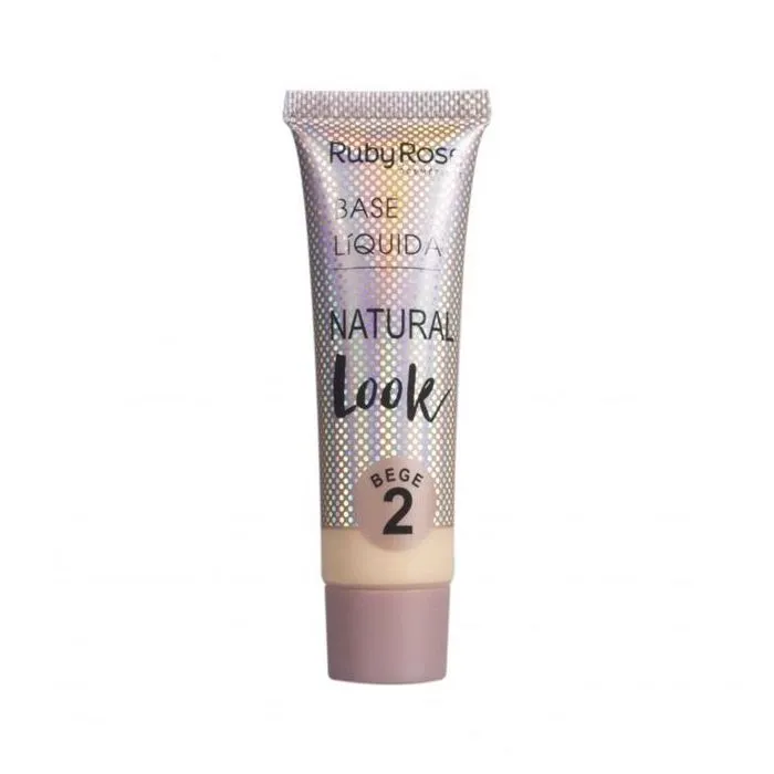 Ruby Rose Base Líquida Natural Bege 2 29mL