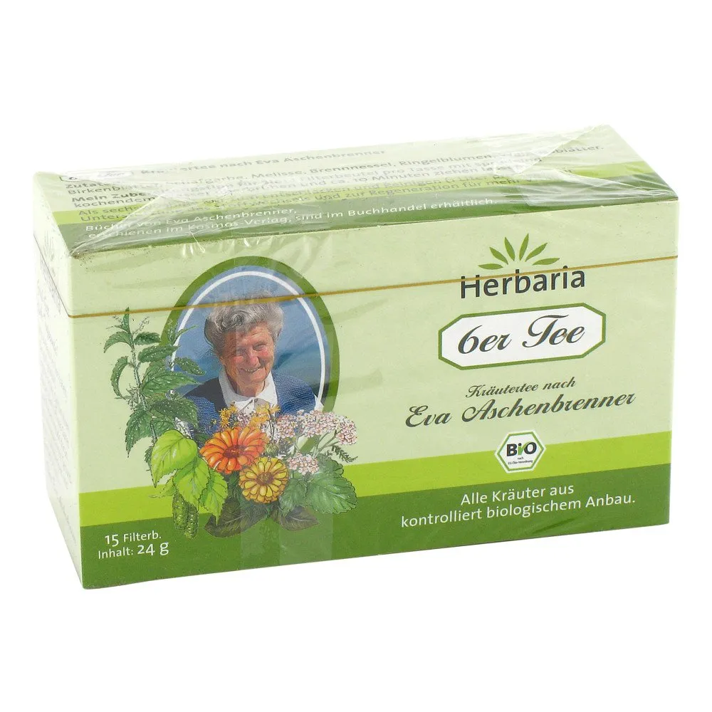 Herbaria 6er Organic Tea 1 Box