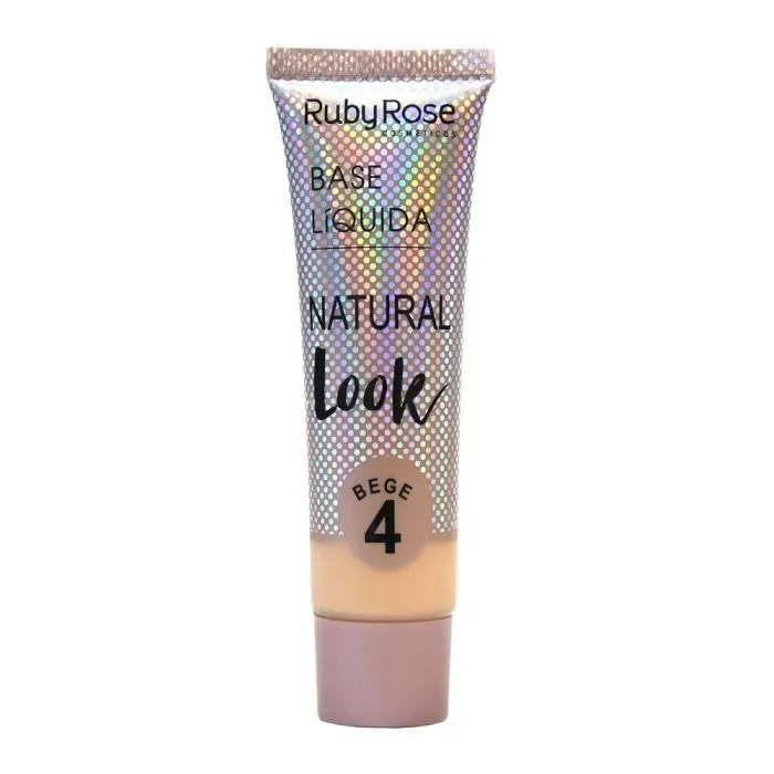 Base Líquida Ruby Rose Natural Look Bege 4