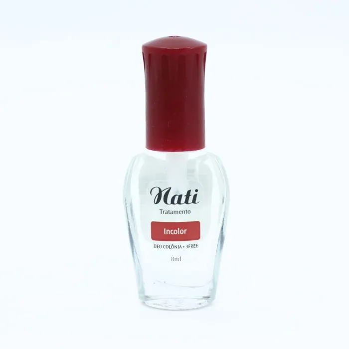 Esmalte Nati Perfumado Tratamento 8mL Incolor