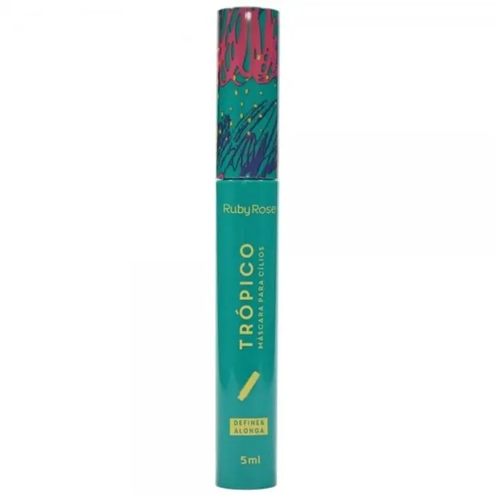 Máscara De Cilios Ruby Rose Tropico Define E Alonga Un
