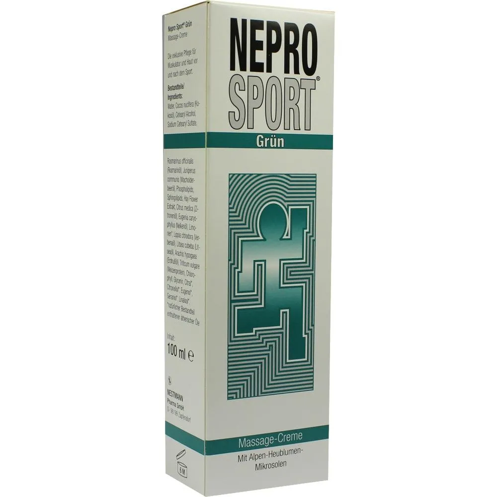 Neprosport creme verde 100 ml