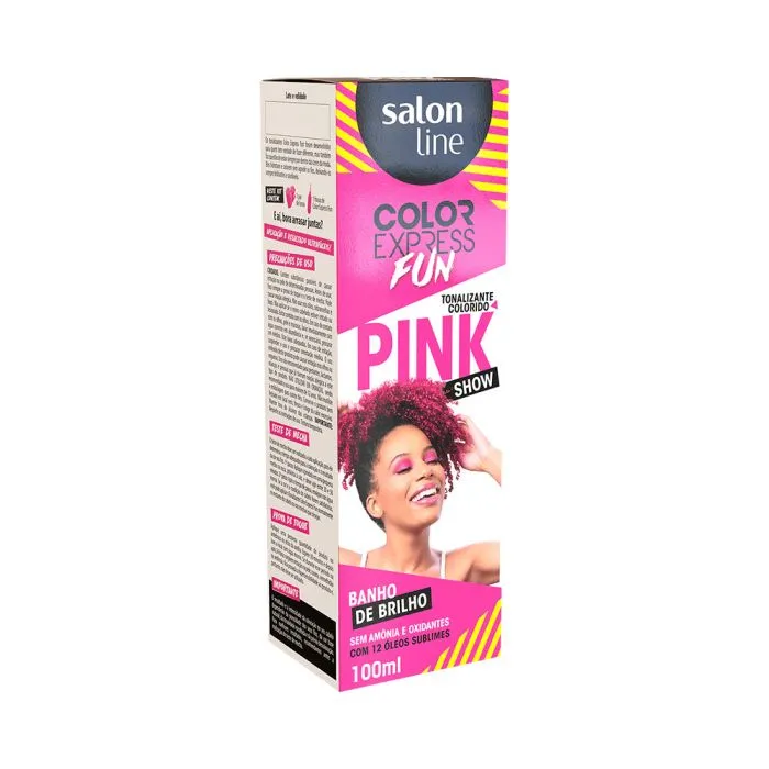 Tonalizante Salon Line Color Express Fun Pink Show, 100mL