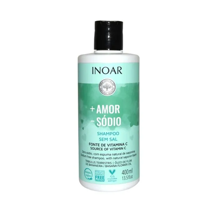 Shampoo Inoar 400mL +Amor - Sodio