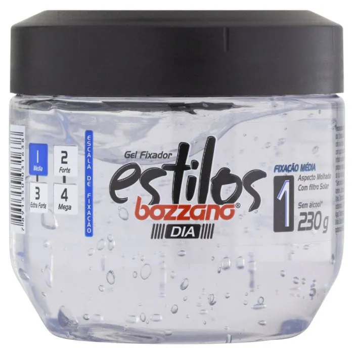 Gel Fixador Bozzano Estilos Dia Fator 1 230G