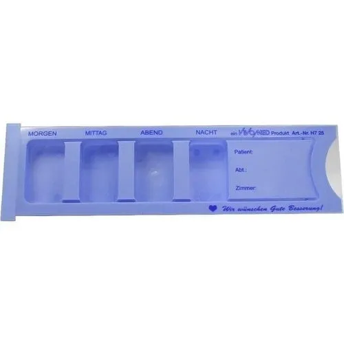 Medikamendendispenser Morg./mitt./aben./nacht azul 1 pcs
