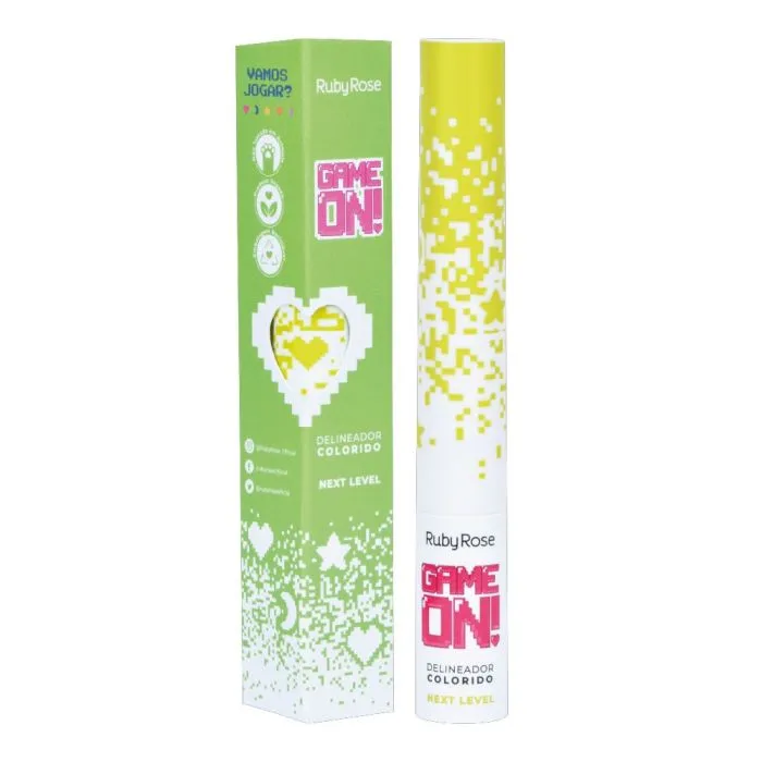 Delineador Ruby Rose Liquido Colorido Next Level 2mL