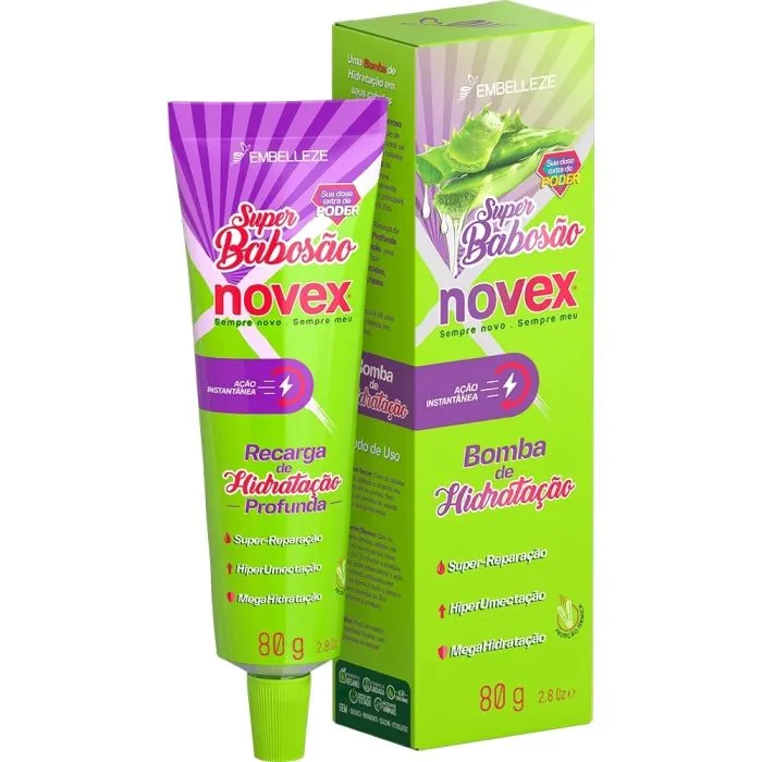 Recarga De Hidratação Novex Super Babosão 80G