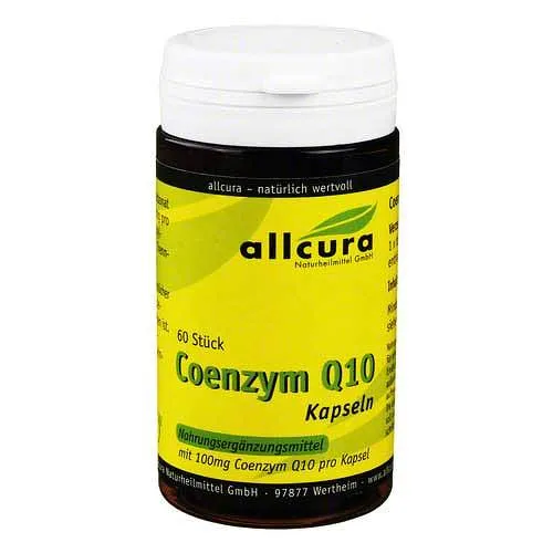 Allcura Coenzyme Q10 100 mg 60 tampa