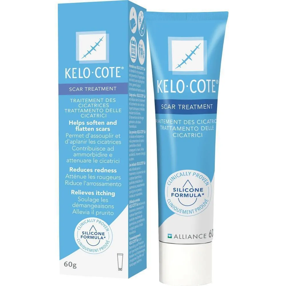 Gel de silicone Kelo Cote para o tratamento de cicatrizes 60 g