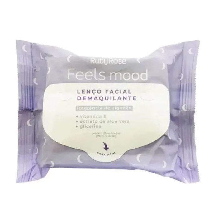 Lenço Facial Demaquilante Fragrância De Algodão Feels