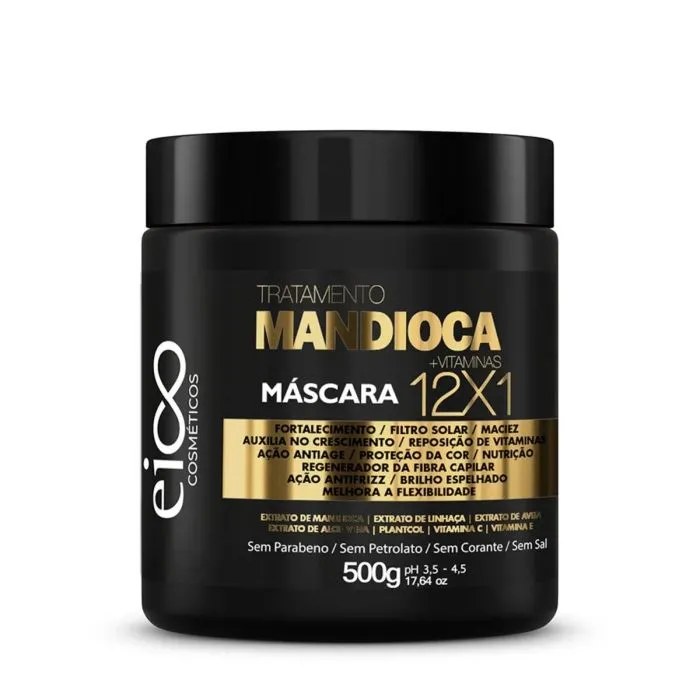 MASC EICO TRATAMENTO MANDIOCA 12X1 500G UN