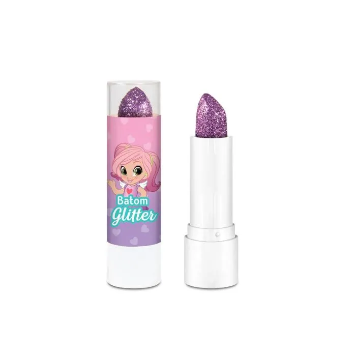 BATOM GLITTER INDFANTIL JULIA CITY GIRLS 3,5g UN
