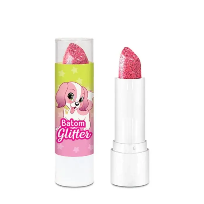 BATOM GLITTER INDFANTIL JULIA CITY GIRLS 3,5g UN [018865]