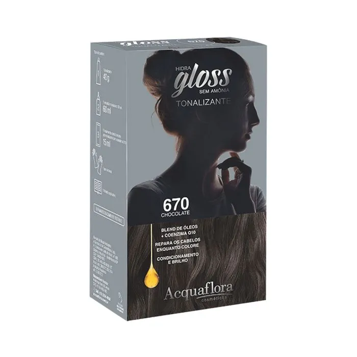 Tonalizante Hidra Gloss 670 Chocolate Un