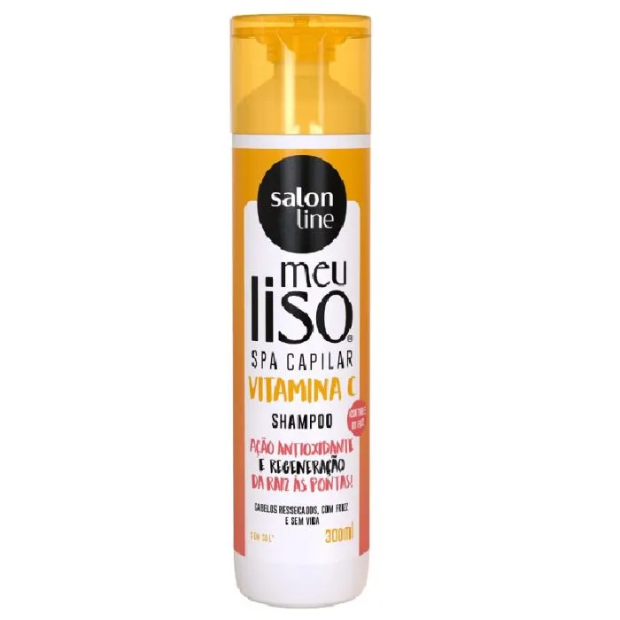 Shampoo Salon Line Meu Liso Vitamina C 300ml Un