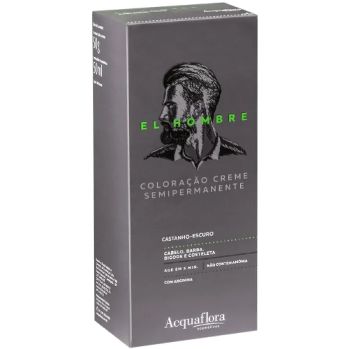 Kit Tint Acquaflora El Hombre Cast Escuro