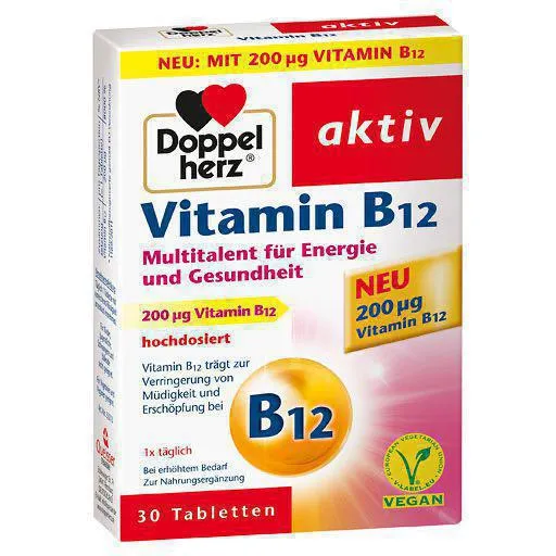 Doppelerz Vitamina B12 30 Mini-CAP