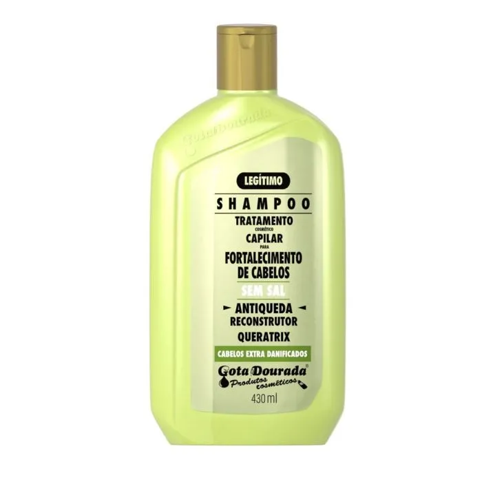 Shampoo Gota Dourada Fort Antiqueda 430ml