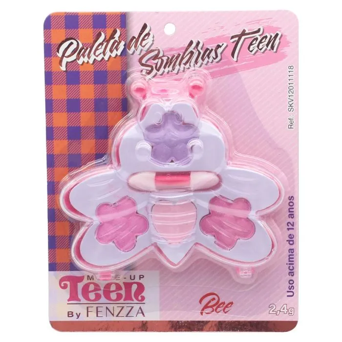 Paleta Fenzza De Sombras Teen Bee 2,4g