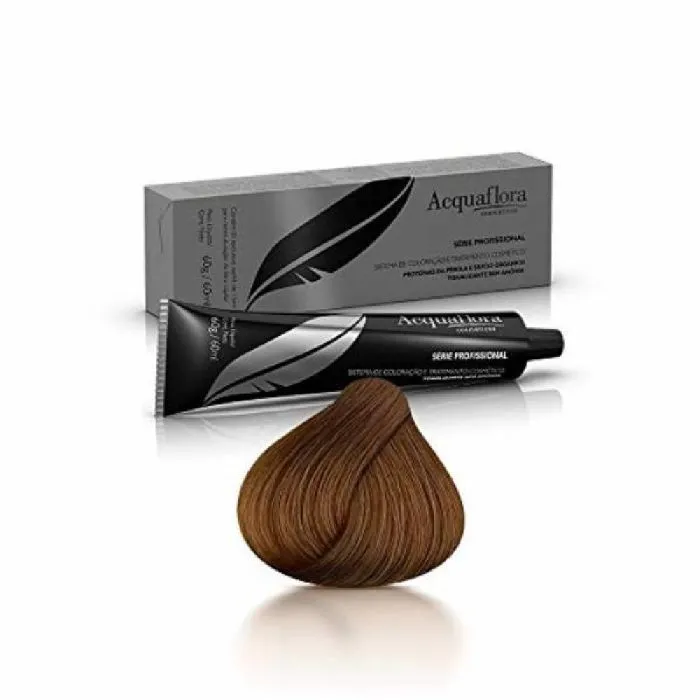 Tintura Acquaflora Tonalizante 7.7 Louro Natural Marrom