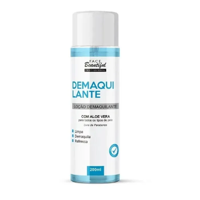 Demaquilante Com Aloe Vera 200ml Facebeauty