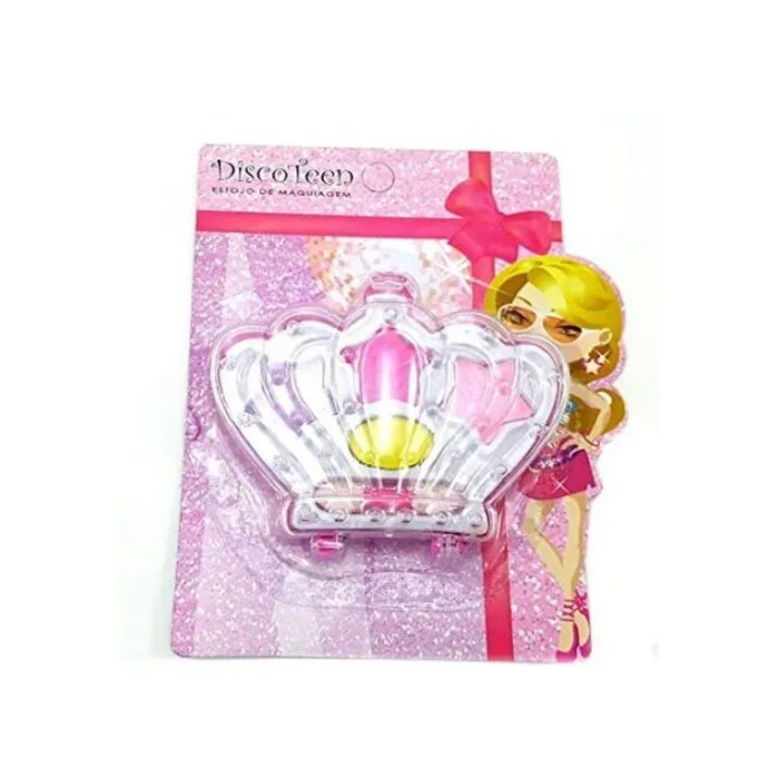 Kit Infantil De Maquiagem Disco Teen Coroa