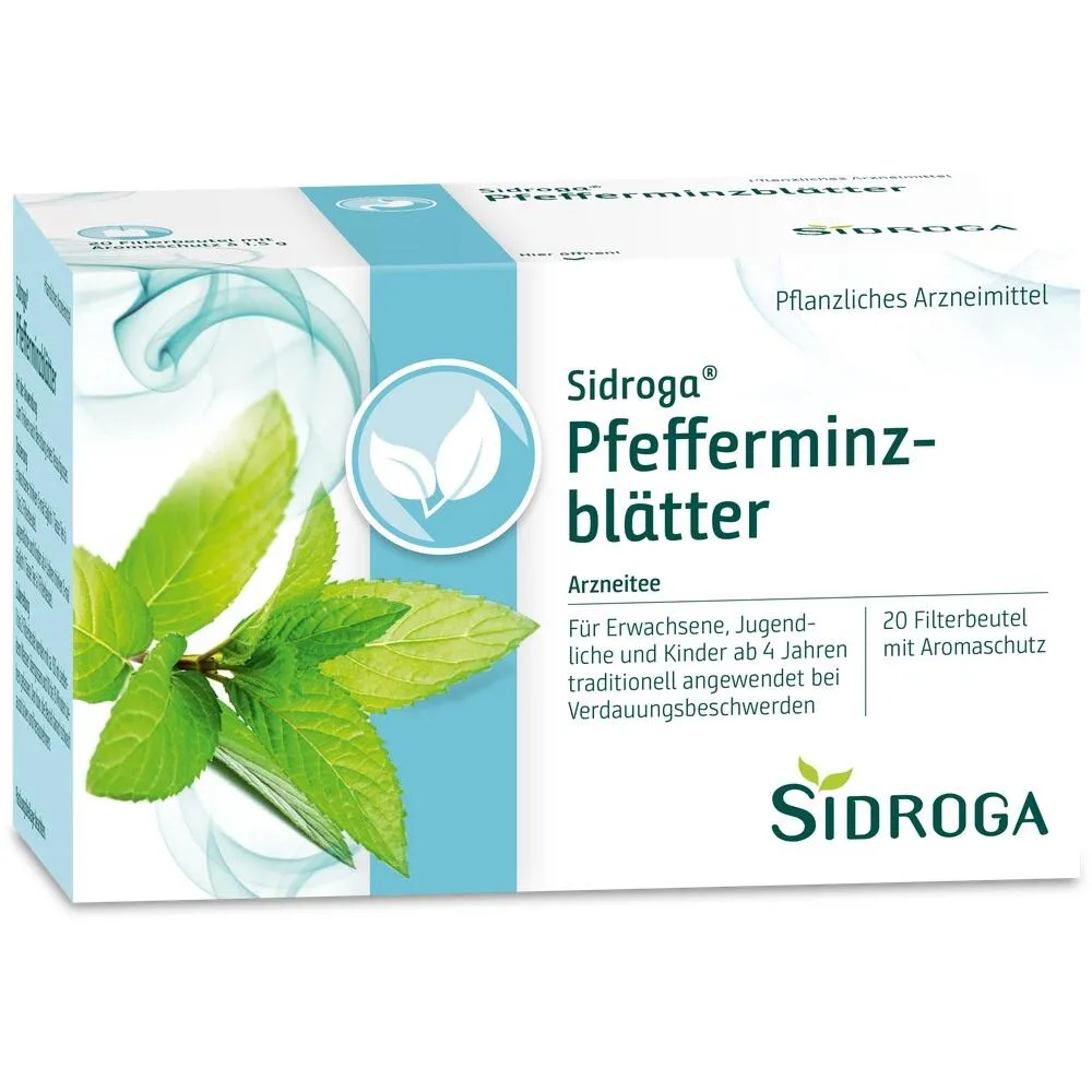 Sidroga Peppermint sai do chá 1 caixa