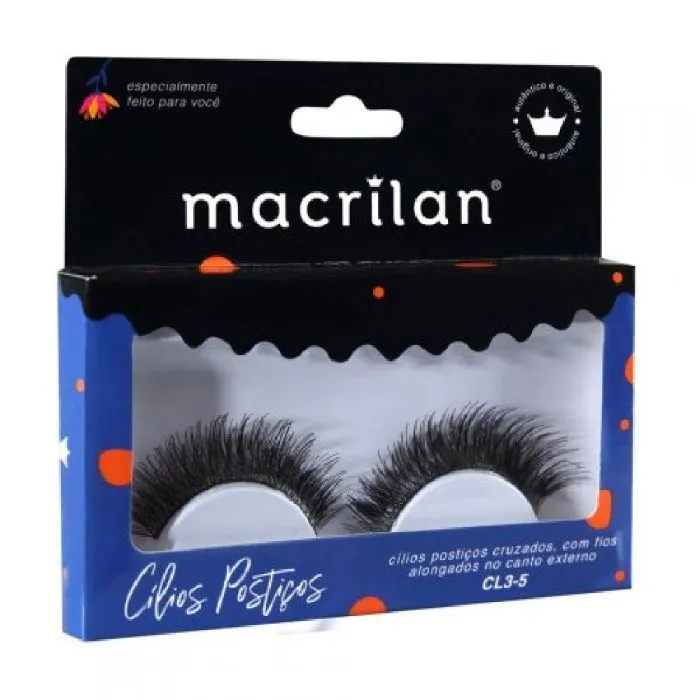 Cilios Postiços Macrilan Ref Cl3-5