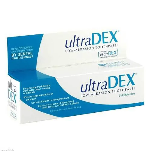 Ultradex/retardex de baixa pasta de dente de abrasão 75 ml