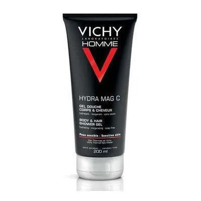 Vichy Homme Hydra Mag C Body & Hair Chuvel Gel 200 ml