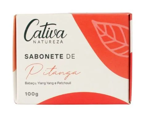 Cativa Natureza Sabonete em Barra Pitanga 100g