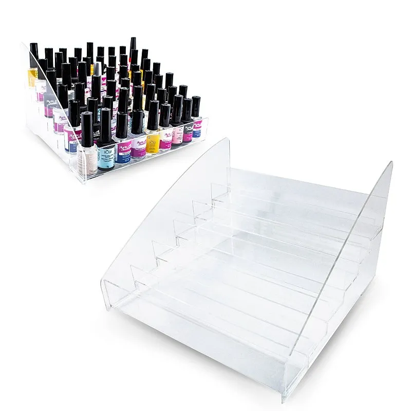 Expositor Suporte Organizador Acrílico Esmaltes Transparente