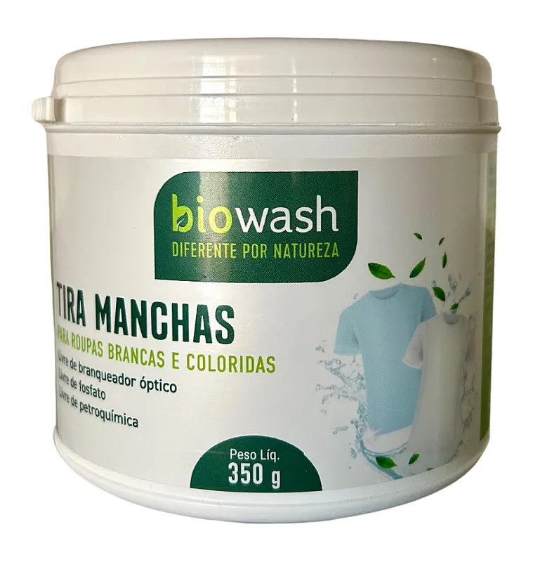 Biowash Tira Manchas em Pó Natural 350g