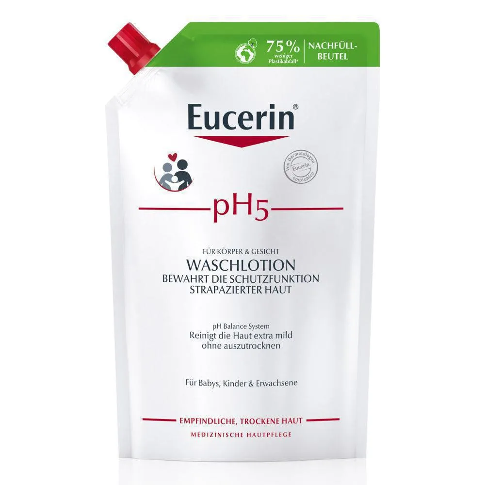 Reabilitação de lavagem de eucerina ph5 750 ml