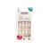 KISS NEW YORK SALON NATURALS UNHAS POSTIÇAS QUADRADO CURTO COM ABA