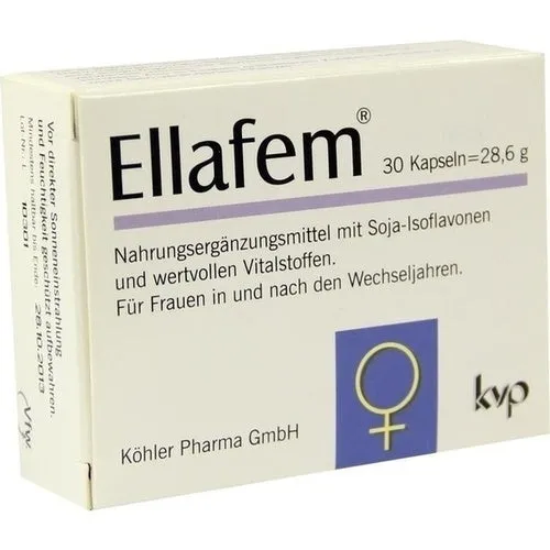 Cápsulas de Ellafem para a Menopausa 30 Cap