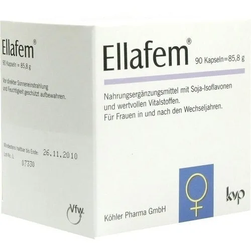 Cápsulas de Ellafem para a Menopausa 90 Cap