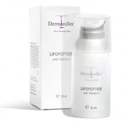 Dermaroller nova lipopeptídeo de linha natural creme 30 ml