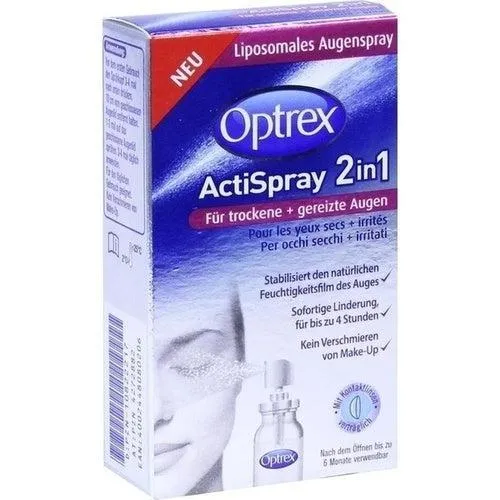 Optrex actispray 2in1 F. Dry+Olhos irritados 10 ml