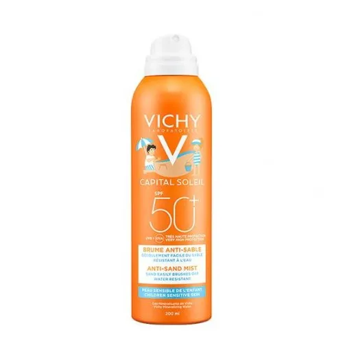 Vichy Ideal Soleil Bruma Anti-Areia para Crianças FPS50+ 200mL