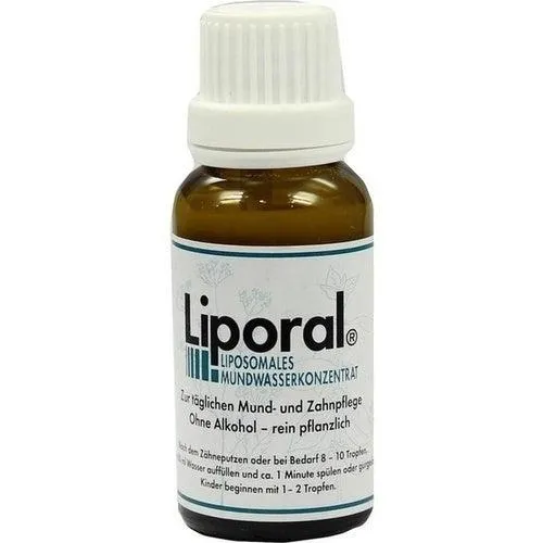 Enxaguatório bucal liporal 20 ml