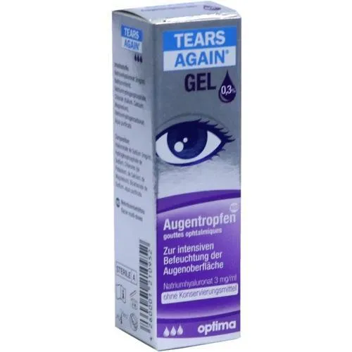Lágrimas novamente Gel Eye Gots 10 ml